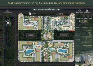 Mặt bằng Hanoi Seasons Garden